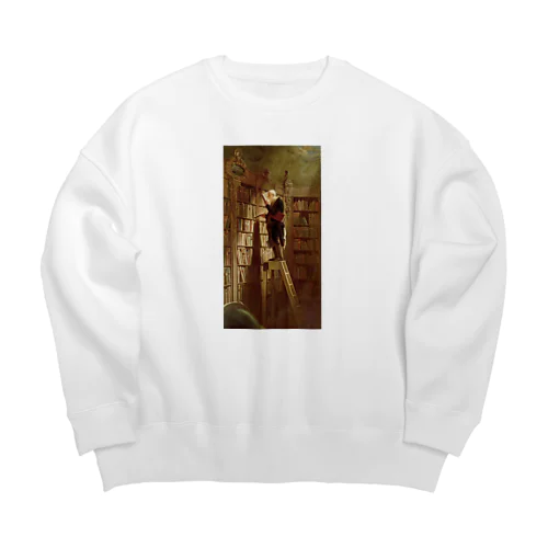 本が好きな方へ Big Crew Neck Sweatshirt