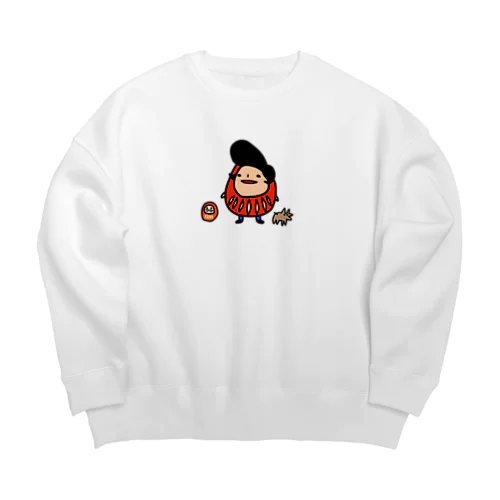 ご利益ありますように。 Big Crew Neck Sweatshirt