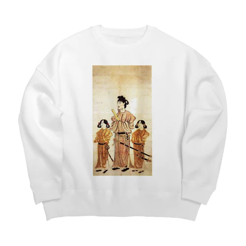 聖徳太子 Big Crew Neck Sweatshirt