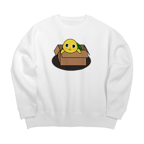 段ボール亀さん Big Crew Neck Sweatshirt