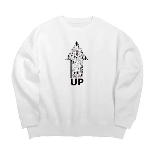 矢印矢印 Big Crew Neck Sweatshirt