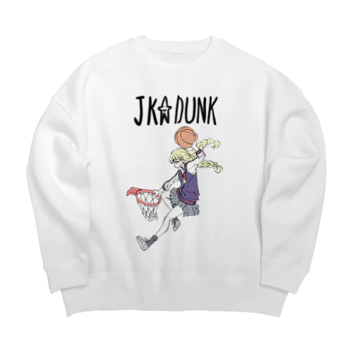 JK☆DUNK2 Big Crew Neck Sweatshirt