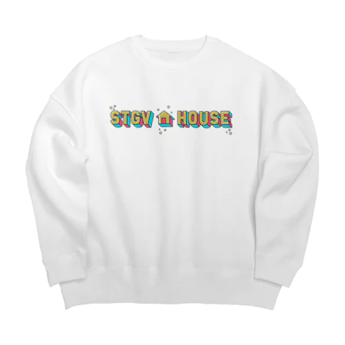 STGV🏠HOUSE Big Crew Neck Sweatshirt