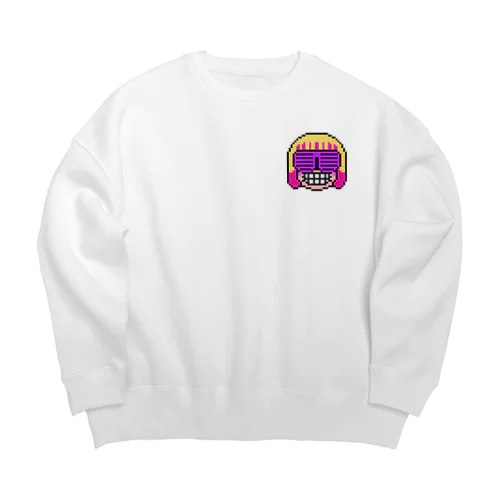 Party Girl Big Crew Neck Sweatshirt