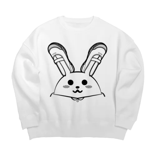 うさみみウォーク/うわばき Big Crew Neck Sweatshirt