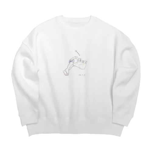 ぼくイクメンシリーズ Big Crew Neck Sweatshirt