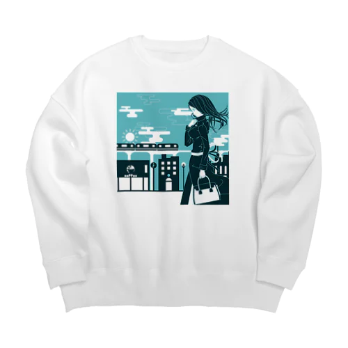 Work Big Crew Neck Sweatshirt