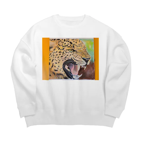 トラくん Big Crew Neck Sweatshirt