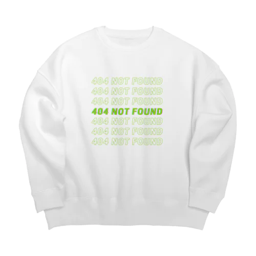 404 NOT FOUND Big Crew Neck Sweatshirt