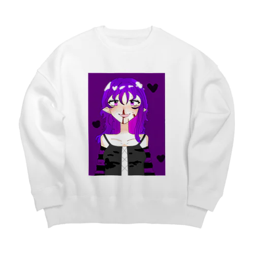 アイシテル Big Crew Neck Sweatshirt