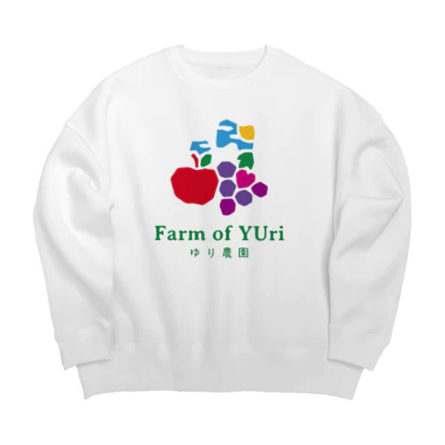 Farm of YUri FRONT LOGO Big Crew Neck Sweatshirt