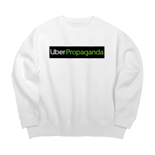 Uber Propagaoda box logo ビッグシルエットスウェット