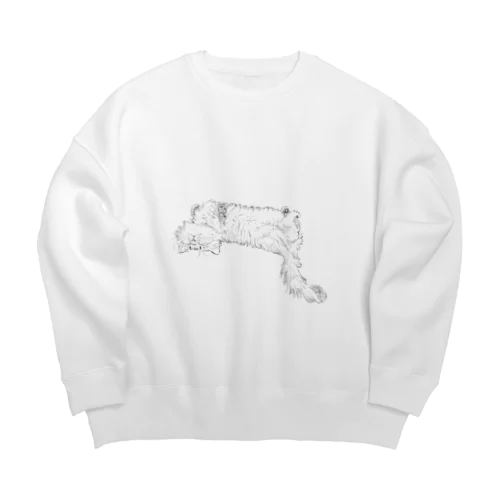 シャル(ねんねこ) Big Crew Neck Sweatshirt