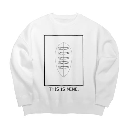 The vagina Big Crew Neck Sweatshirt