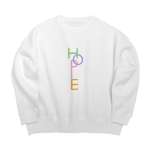 HOPE Big Crew Neck Sweatshirt