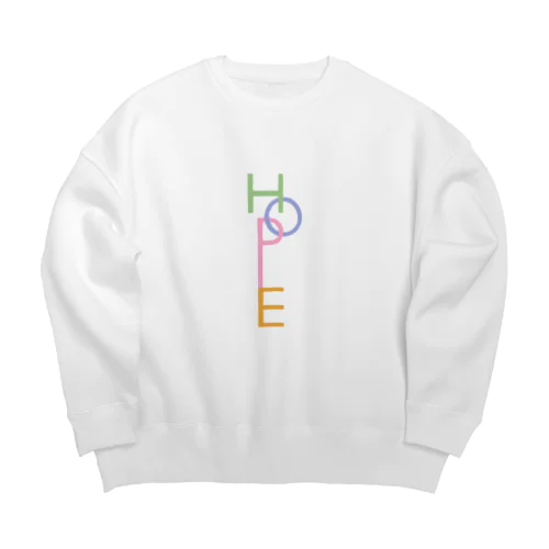 HOPE Big Crew Neck Sweatshirt