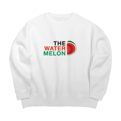 ウォーターメロン スイカ THE WATER MELON 大ロゴ ビッグシルエットスウェット