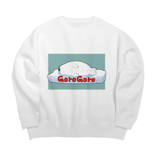 ゴロゴロアザラシ🦭 Big Crew Neck Sweatshirt