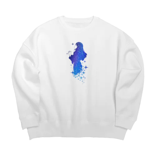 星に願いを・・・ Big Crew Neck Sweatshirt