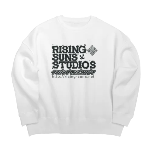 週刊少年ライジングサンズスタジオ ロゴ Big Crew Neck Sweatshirt