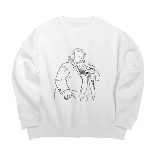 Brahms Big Crew Neck Sweatshirt