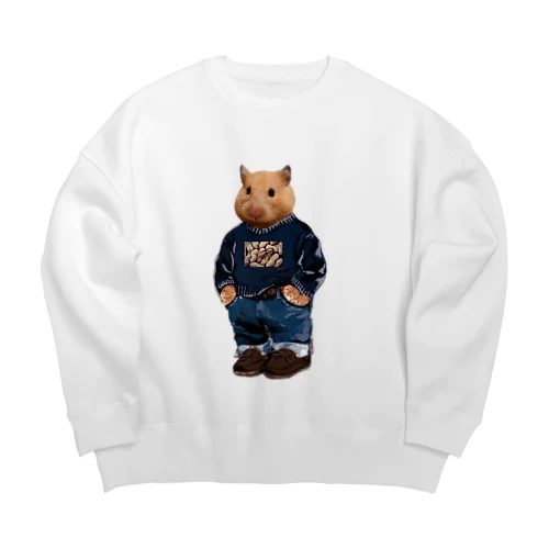 はとふろーれん前面 Big Crew Neck Sweatshirt