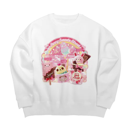 Fancy Sweets Street No.01 Big Crew Neck Sweatshirt