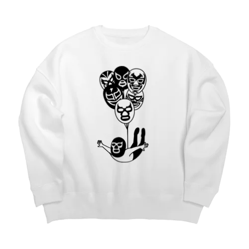 LUCHA58#37 Big Crew Neck Sweatshirt