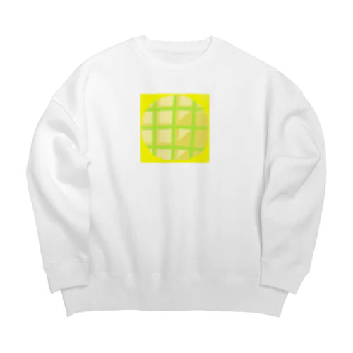 気ままにメロンパン　 Big Crew Neck Sweatshirt