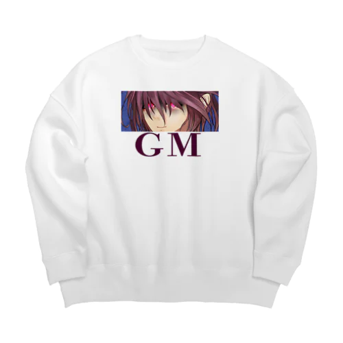 GMゲームマスター Big Crew Neck Sweatshirt