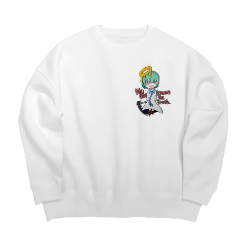 天使みたいなあいつ。 Big Crew Neck Sweatshirt