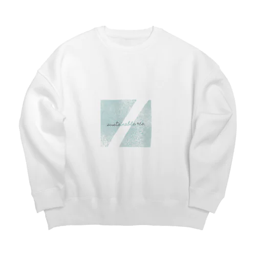 sustainable & co. スエット Big Crew Neck Sweatshirt