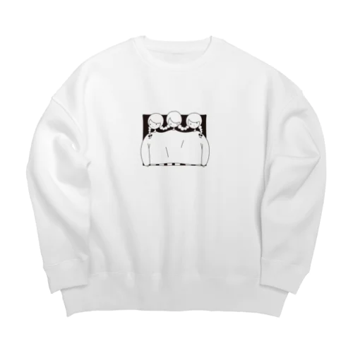 あみ子　 Big Crew Neck Sweatshirt