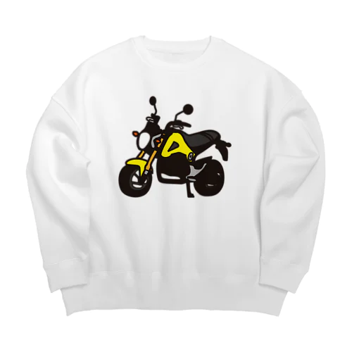 GROM YELLOW Big Crew Neck Sweatshirt