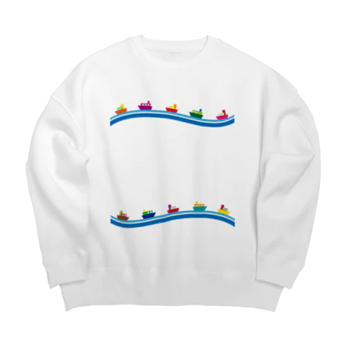 SHIP Big Crew Neck Sweatshirt