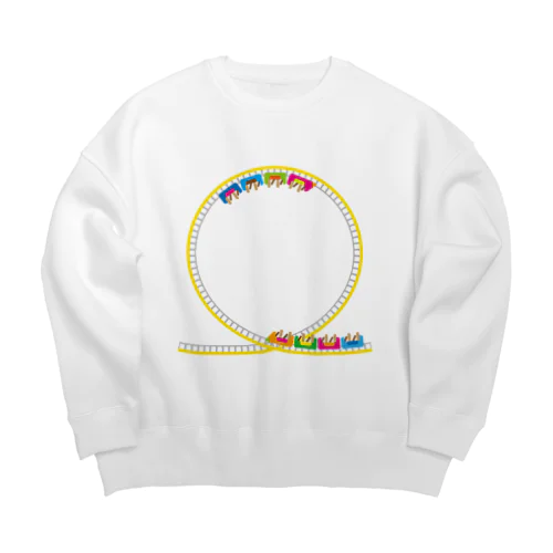 ROLLERCOASTER Big Crew Neck Sweatshirt