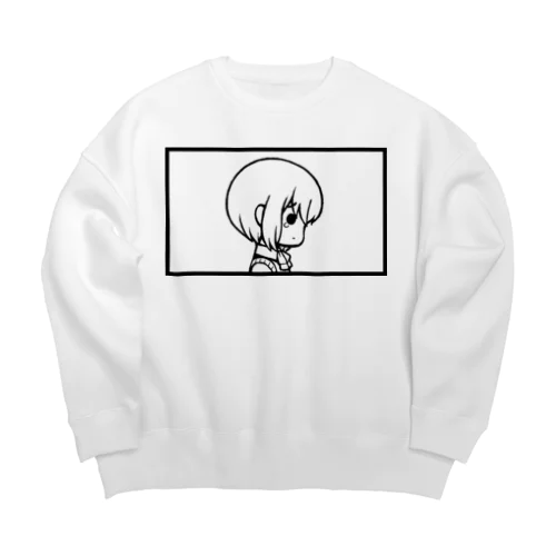 かなしみちゃん Big Crew Neck Sweatshirt