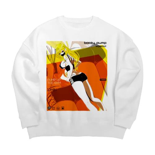 BOOTY PUMP 夏の着せ替えドール 0564 エロポップ ギャル せな 白限定 Big Crew Neck Sweatshirt