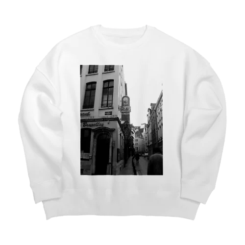 街角フォト  Bruxelles Big Crew Neck Sweatshirt