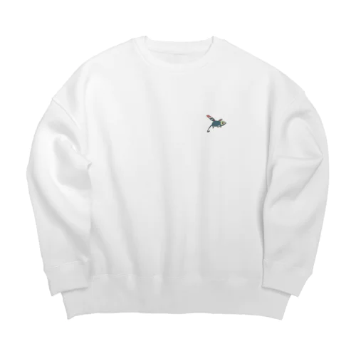 カメレオン Big Crew Neck Sweatshirt