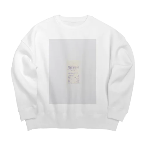 Receipt_002 Big Crew Neck Sweatshirt