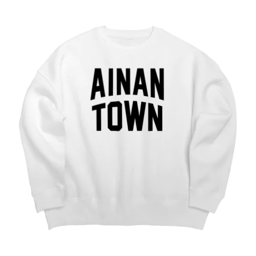 愛南町 AINAN TOWN Big Crew Neck Sweatshirt