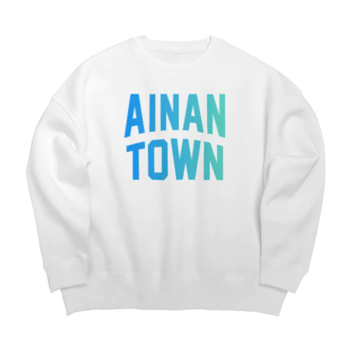 愛南町 AINAN TOWN Big Crew Neck Sweatshirt
