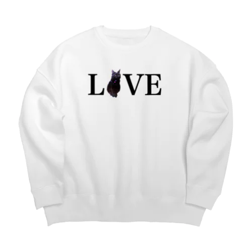 LOVEナナ Big Crew Neck Sweatshirt