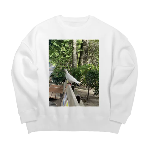 ニンニク2 Big Crew Neck Sweatshirt