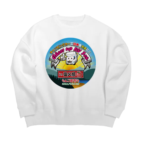 Cheer up RV Fes. in 奥久慈 りんご園まつり Big Crew Neck Sweatshirt