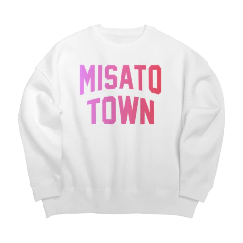 美郷町 MISATO TOWN Big Crew Neck Sweatshirt
