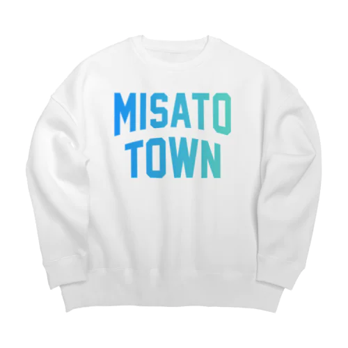 美郷町 MISATO TOWN Big Crew Neck Sweatshirt