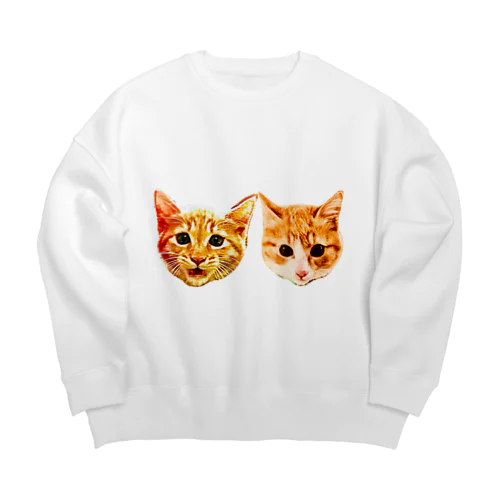 金ちゃん三太くん Big Crew Neck Sweatshirt