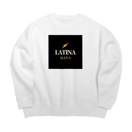 LATINA Big Crew Neck Sweatshirt
